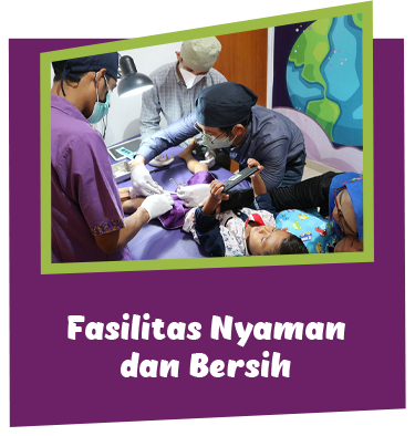 Fasilitas Nyaman dan Bersih Fasilitas Nyaman dan Bersih